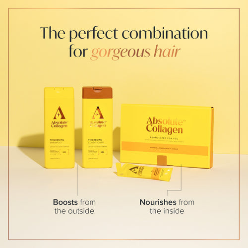 Collagen Complex Hair Thickening Shampoo & Conditioner Duo, 2x250ml