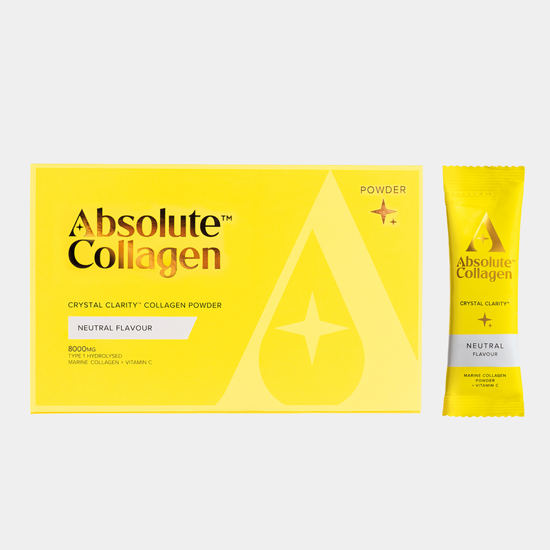 Crystal Clarity™ Marine Collagen Powder Supplement, 14x8g Sachets
